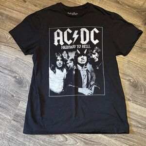AC/DC Black Cotton Tee